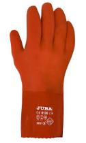 JUBA G23N - "VINDICO 100" GUANTE PVC FLOCADO ROJO