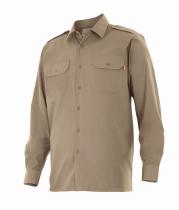 VELILLA CONFECCION 5306 - CAMISA MANGA LARGA BEIGE