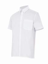 VELILLA CONFECCION 5317 - CAMISA MANGA CORTA UN BOLSILLO BLANCA