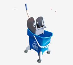 PULL IMPORT 8088 - CUBO CON PRENSA AZUL  46(L)X37(A)X97(H) CM  30 LITROS