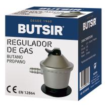 BUTSIR REPU0040 - REGULADOR DE PRESION 29MBAR C/TETINA PARA SALIDA BUTANO Y PR