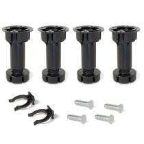 EMUCA 3999417 - KIT DE 4 PIES NIVELADORES REGULABLES EN ALTURA 148-165 MM