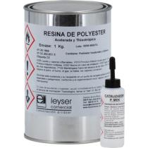 BARCELONESA 83103 - RESINA POLIESTER + FIBRA 1 KILO