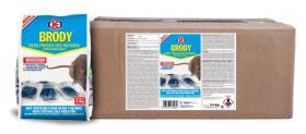 IMPEX D01407 - RATICIDA BRODY CEBO FRESCO BRODIFACOUM 0,0025%  1 KILO