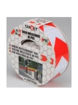 INDUSTRIAL PRECISION TOOLS CRE43350 - CINTA REFLECTANTE DE PVC FLECHA ROJA/BLANCA 33MTX50MM
