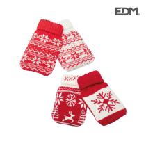 EDM 90120 - PACK 2 BOLSAS AUTOCALENTABLE CON FUNDA NAVIDEÑA 140X120X20MM