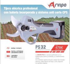 ARVIPOTECNIC 30050019000 - EQUIPO TIJERA PS32 (3 baterias)