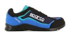 SPARCO 07522NRAZ - CALZADO DE SEGURIDAD SPARCO NITRO AZUL SRC RSNR S3