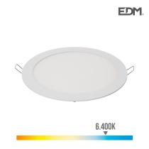 EDM 31565 - DOWNLIGHT LED 20W 6400K  Ø20CM EMPOTRABLE BLANCO
