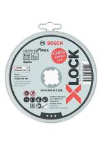 BOSCH 2608619267 - 10 DISCOS DE CORTE X-LOCK STANDARD FOR INOX Ø125 X 1MM