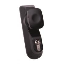 CISA 107078690 - MANIVELA PUERTA ANTIPANICO POMO Y LLAVE EXTERIOR NEGRO