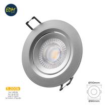 EDM 31654 - DOWNLIGHT LED EMPOTRAR 5W 380LM 3200K REDONDO MARCO CROMO