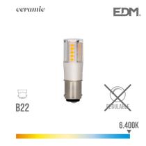 EDM 98936 - BOMBILLA BAYONETA LED 5.5W 6400K 230V 650 LM