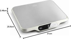 Lacor menaje y hogar 61717 - BASCULA ELECTRONICA COCINA 15KG