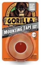 INDUSTRIAL PRECISION TOOLS 3044100 - CINTA TRANSPARENTE DE DOBLE CARA GORILLA 1,5m x 25mm