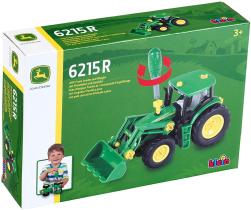 BRUDER JUGUETES 600K3903 - TRACTOR JOHN DEERE CON CARGADOR FRONTAL Y CONTRAPESO DESMONT