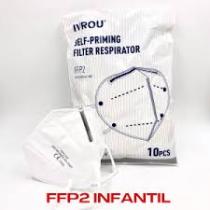 c FFP2NIñO - MASCARILLA INFANTIL FFP2 CERTIFICADO CE BOLSA 10 UNIDADES