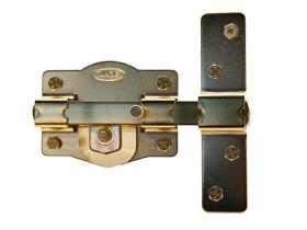 ILARGI 1202SHL - CERROJO SEGURIDAD 1202 LLAVE/BOTON - 105 MM LATONADO