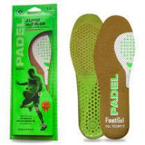 PLANTILLAS DE GEL 760042 - PLANTILLA FOOTGEL PADEL TALLA 39-42 AROMA EUCALIPTO