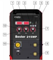 Soldadura 215MP - GRUPO SOLDAR INVERTER MULTIFUNCION 215MP