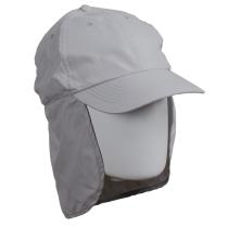 SOMBREROS 1542525GRIS57 - GORRA ADULTO DE MICROFIBRA DESERT CON TAPACUELLO GRIS 57CM