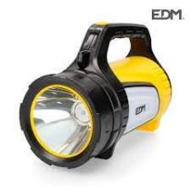 EDM 36441 - LINTERNA MULTIFUNCION PORTATIL LUZ PRINCIPAL+LATERAL 350LUME