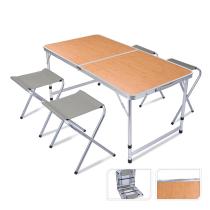 EDM 73790 - SET DE MESA CAMPING CON 4 SILLAS