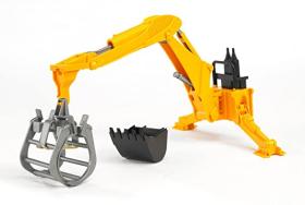 KRAMP AGRI U02338 - ACCESORIO DE RETROEXCAVADORA CON GANCHO JUGUETE BRUDER