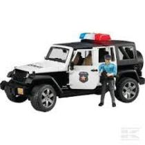 KRAMP AGRI U02526 - TODOTERRENO JEEP WRANGLER RUBICON DE POLICIA BRUDER