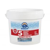 QUIMICAMP PISCINAS - QP 201805 - QUIMICLOR 5EFECT TABLETAS 5KG