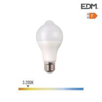 EDM 98813 - BOMBILLA CON SENSOR CRESPUSCULAR + PRESENCIA 12W 3200K