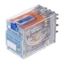 GUARCONSA C9A41XDC12V - RELÉ INDUSTRIAL ENCHUFABLE 4 CONTACTOS 6A 12V DC INDICACIÓN