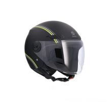 SHIRO CASCOS SH62NEGROMATEXS - CASCO JET SHIRO KIOTO SH-62 BURGEE NEGRO MATE TALLA XS