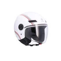 SHIRO CASCOS SH62BLANCOXS - CASCO JET SHIRO KIOTO SH-62 BURGEE BLANCO TALLA XS