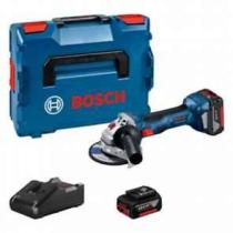 BOSCH 06019H9005 - AMOLADORA GWS18V-7(125) + 2X4 , 0AH + GAL18V-40 + MALETÍN