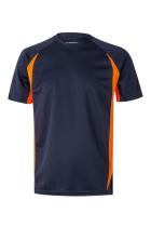 VELILLA CONFECCION 1055016119 - CAMISETA TECNICA BICOLOR AZUL/NARANJA