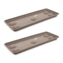 Plastiken 7605TAU - PLATO JARDINERA 77 X 29 CM.