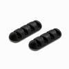 INOFIX 71033 - CLIP ADHESIVO MULTIPLE PARA CABLES NEGRO