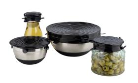 WENKO 55093100 - TAPAS ELASTICAS DE SILICONA LOUI,SET DE 6 PIEZAS