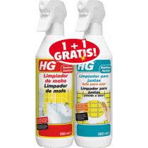 HG 80550000730 - HG ANTIMOHO (BAÑO/SANITARIO) 0,5 L+ LIMPIADOR JUNTAS