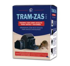 IMPEX D01524 - TRAMPA ZAS CON CEBO OCULTO PARA RATAS Y RATONES