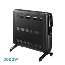FABRILAMP ILUMINACION 232022009 - EMISOR TERMICO ALUMINIO ALPINO 2000W NEGRO 2POT DISPLAY C/RE