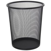 EXCLUSIVAS CAMACHO 80108 - PAPELERA REJILLA METAL GRIS 30X34CM