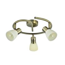 FABRILAMP ILUMINACION 141953014 - PLAFON CHOLO 3XE14 CUERO 16X34X34CM
