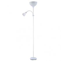FABRILAMP ILUMINACION 135542001 - PIE DE SALON RIGEL 1XE27+1XE14 C/LECTOR BLANCO