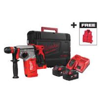 MILWAUKEE 4933499459 - MARTILLO COMBINADO M18BLHXMC-502X 2,3J SDS-PLUS SIN ESCOB.