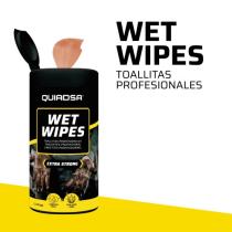 Quiadsa 53321030 - TOALLITAS PROFESIONALES WET WIPES QUIADSA 40 UNIDADES