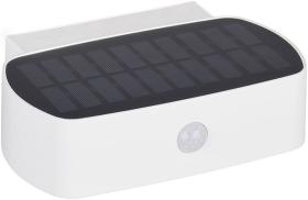 HEPOLUZ 49448 - APLIQUE SOLAR LED 12W AJUSTABLE C/SENSOR 4000K 1000 LUMENES