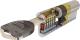 ASSA ABLOY - TESA TK153035L - CILINDRO TK100 30X35 LATON LEVA LARGA