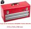 DOGHER 026003 - CAJA HERRAMIENTAS METAL 1 BANDEJA + 2 CAJONES